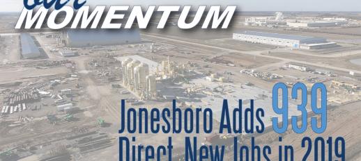Jonesboro adds 939 jobs