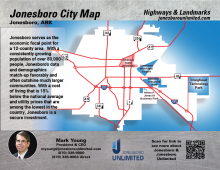City of Jonesboro Map