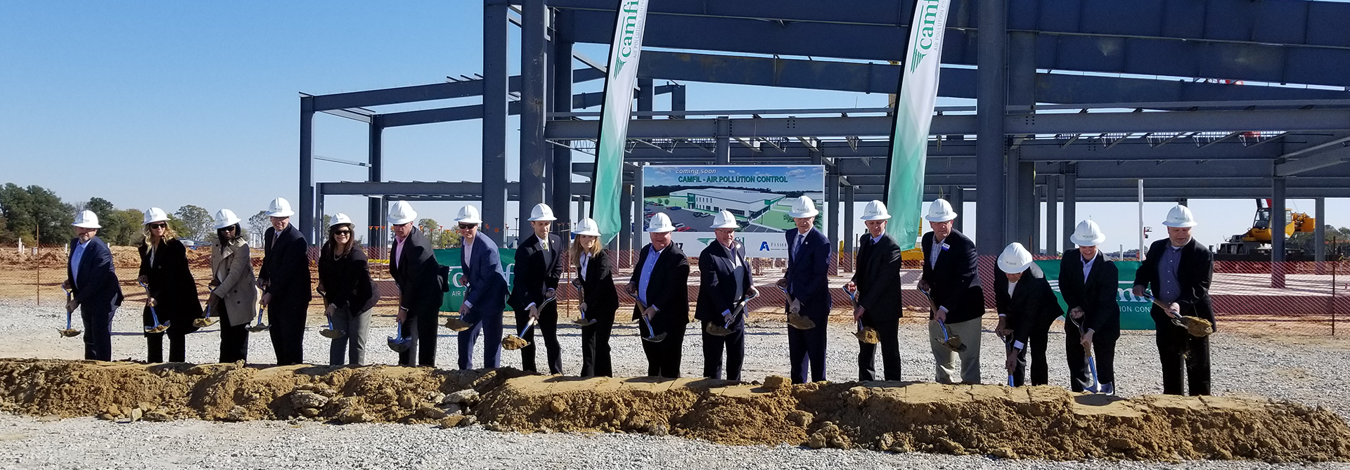 Camfil APC Breaks Ground